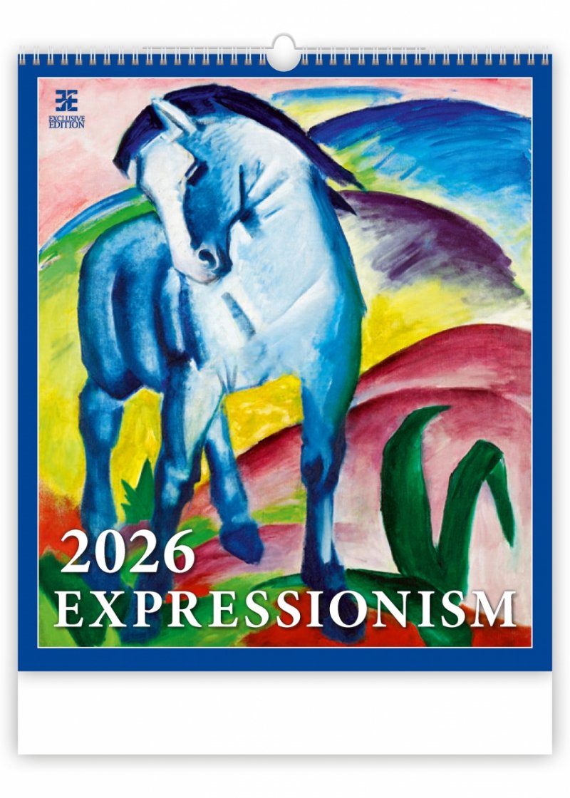 E01 Kalendarz ścienny wieloplanszowy Expressionism 2026 - exclusive edition
