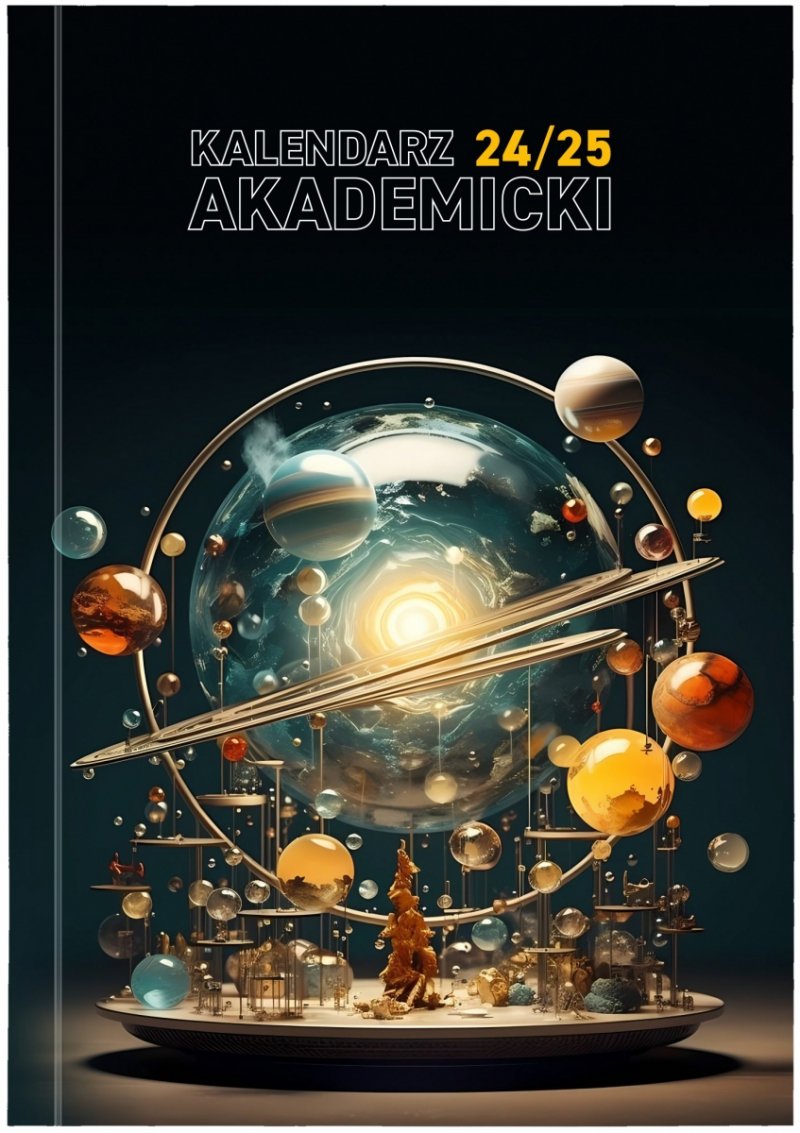 Kalendarz akademicki w oprawie elastycznej PCV