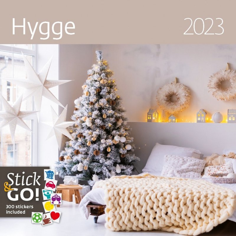 Kalendarz ścienny wieloplanszowy Hygge 2023 - okładka 