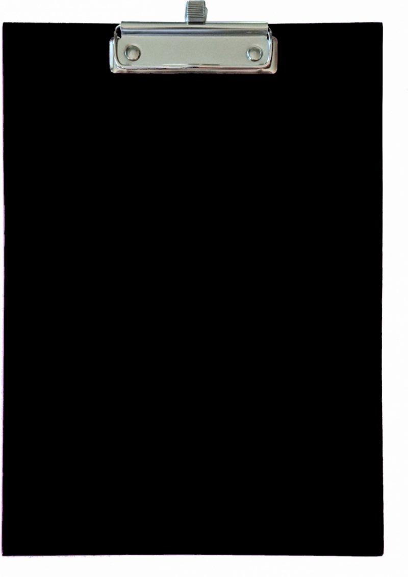 Deska na dokumenty z klipem mocującym z miejscem na długopis