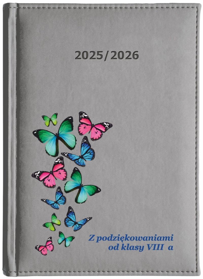 kalendarz książkowy na rok szkolny 2025/2026 z dedykacją dla nauczyciela