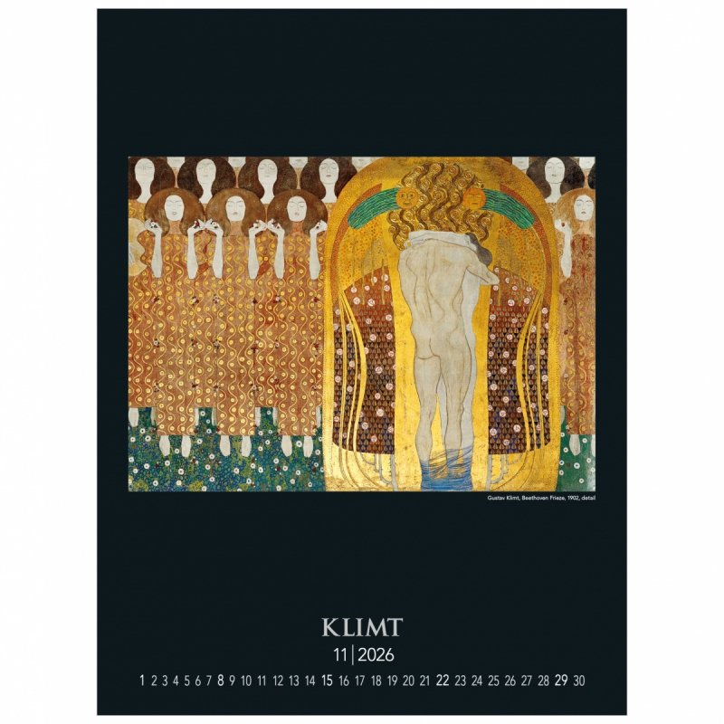 C05 Kalendarz ścienny wieloplanszowy Gustav Klimt 2026