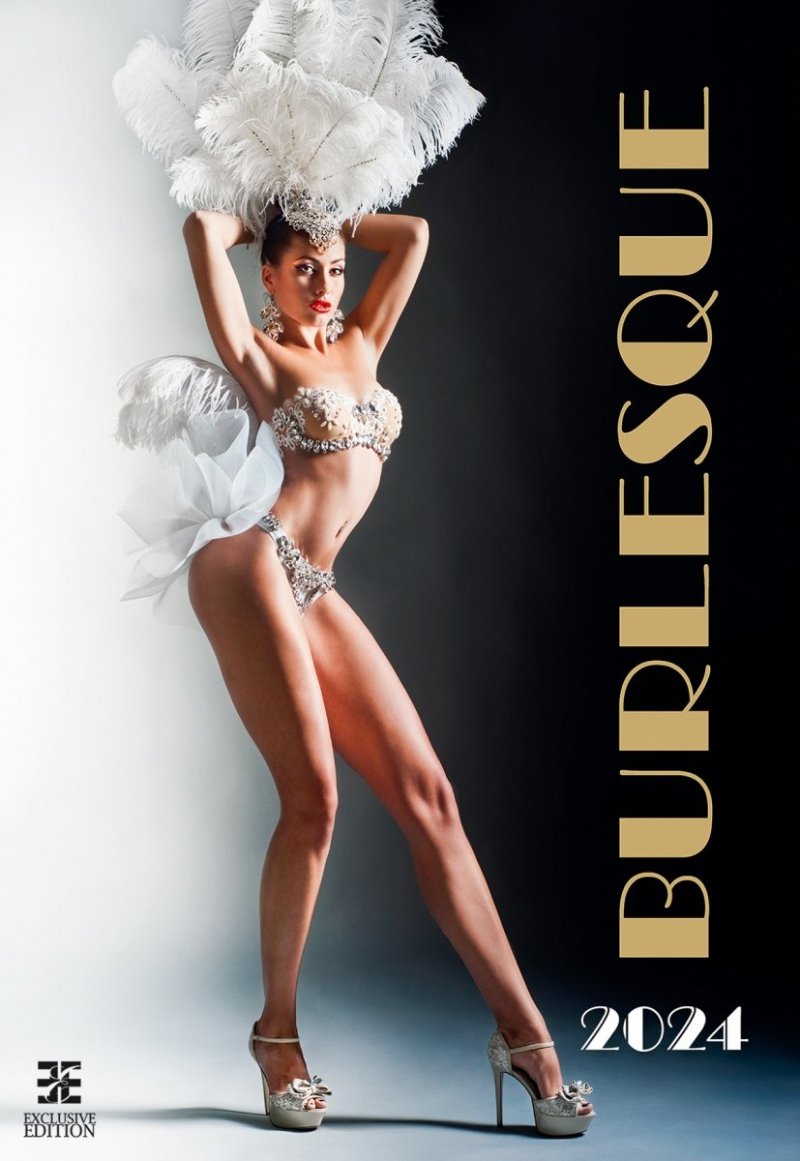 Kalendarz ścienny wieloplanszowy Burlesque 2024 - exclusive edition - okładka