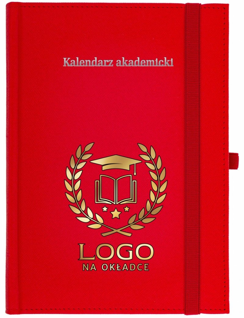 kalendarze książkowe z logo 