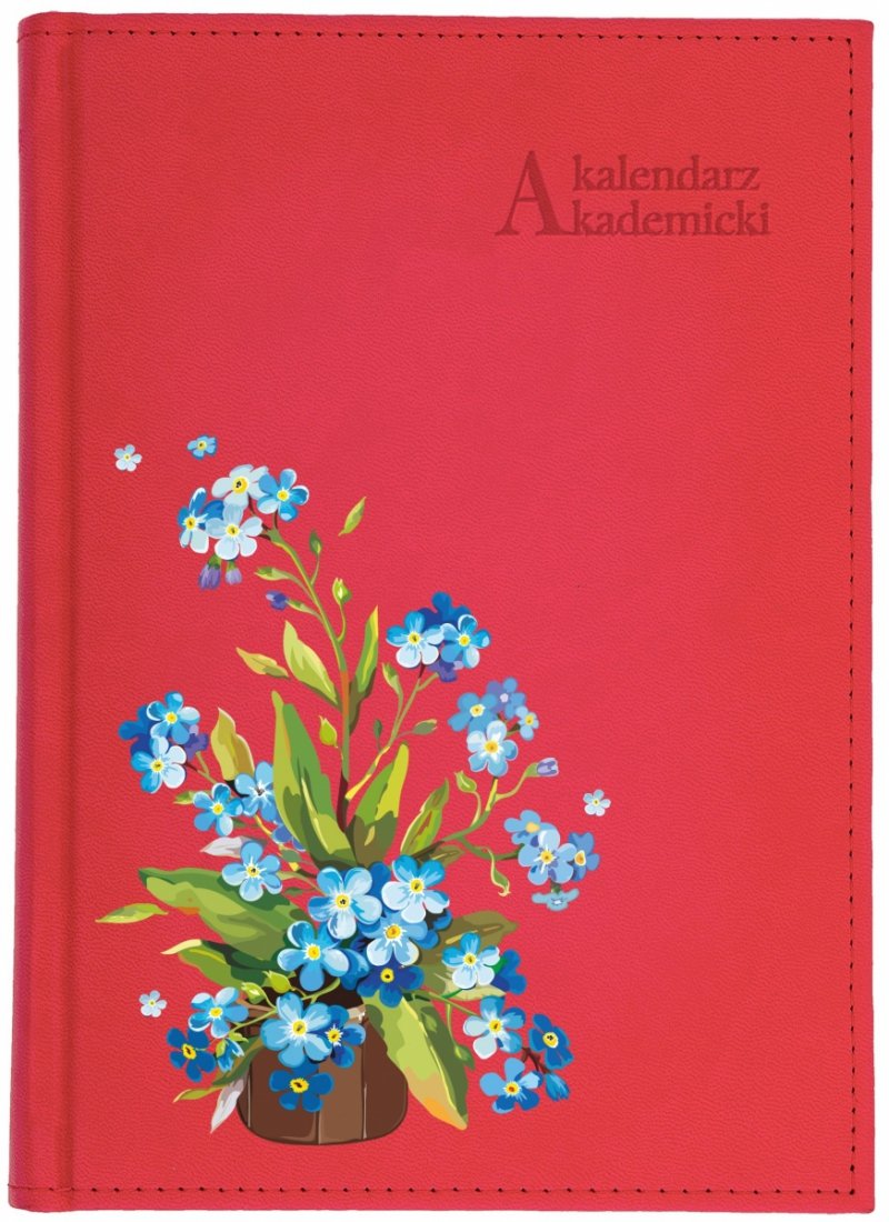 kalendarz akademicki na rok 2025/26 z nadrukiem na okładce