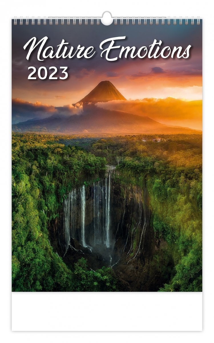 Kalendarz ścienny wieloplanszowy Nature Emotions 2023 - okładka 