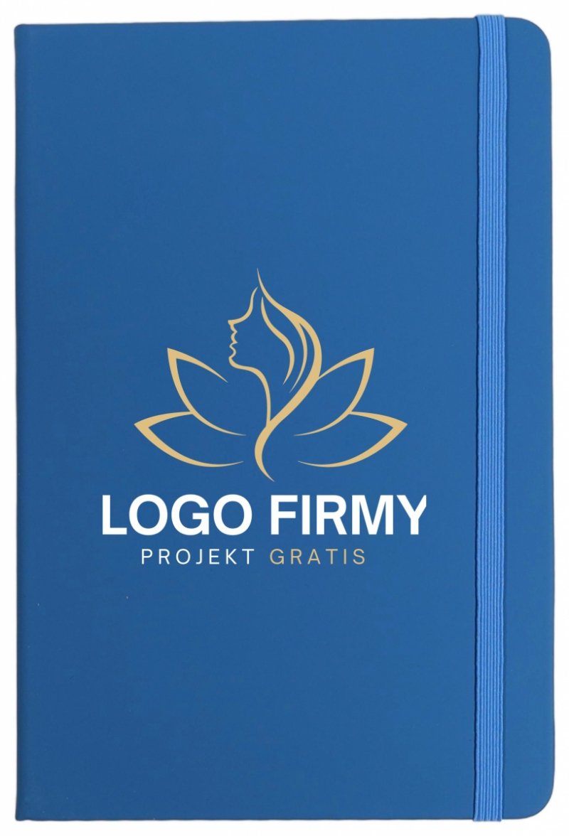 notes A5 z twoim logo na okładce