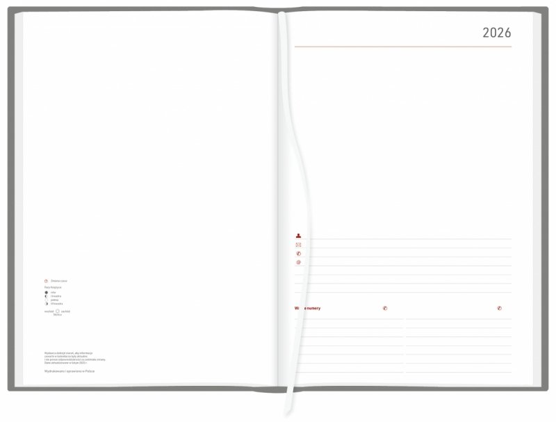 miejsce na dane oraz ważne numery telefonów