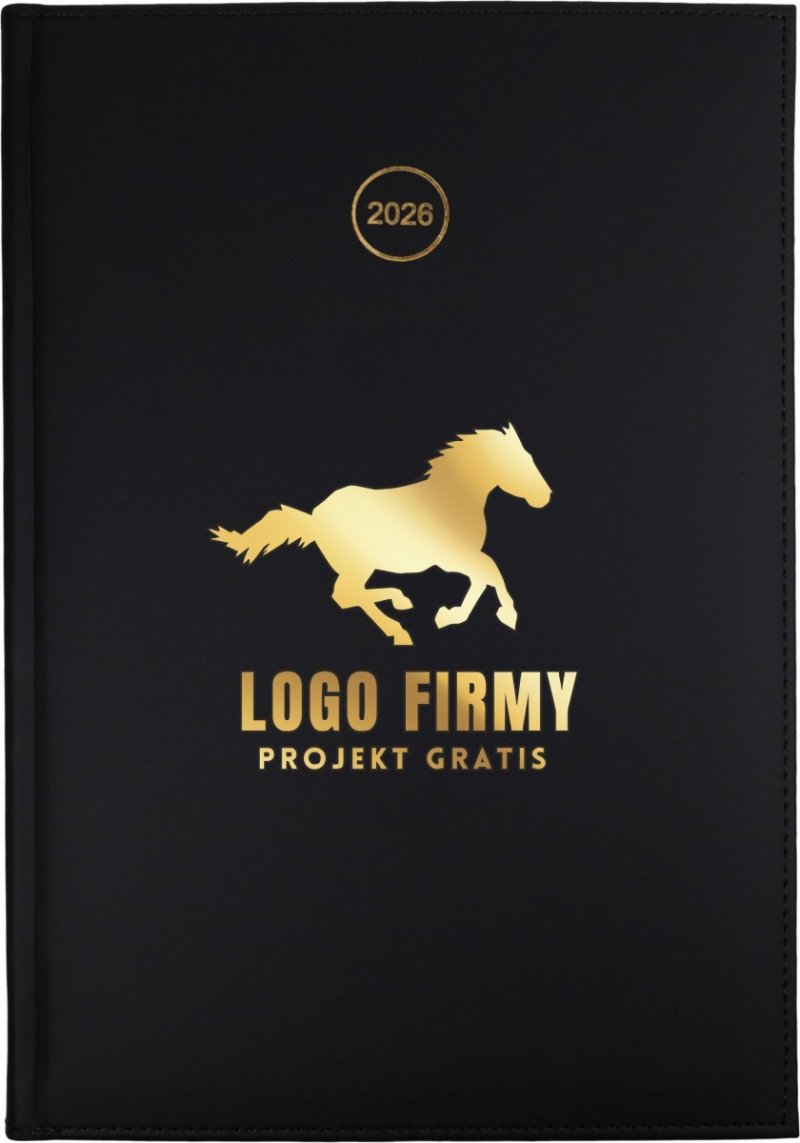 kalendarz książkowy z logo