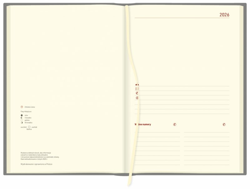 miejsce na dane oraz ważne numery telefonów