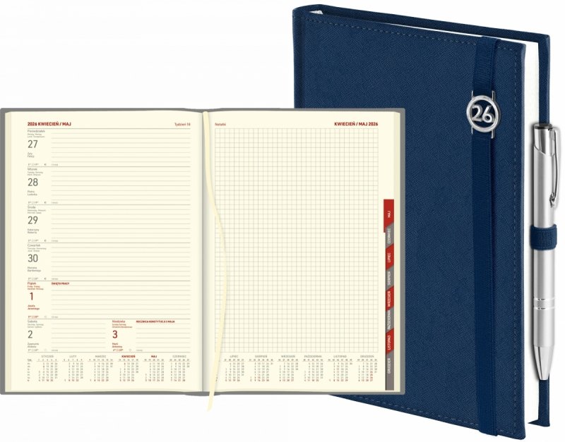 Oprawa kalendarza zamykanego na gumkę