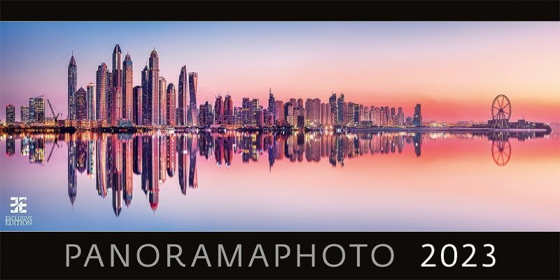 Kalendarz ścienny wieloplanszowy Panoramaphoto 2023 - exclusive edition - okładka 