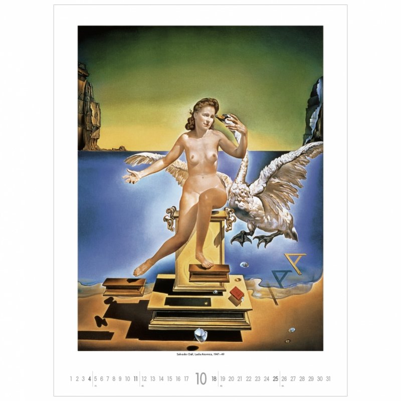 C03 Kalendarz ścienny wieloplanszowy Salvador Dali 2026