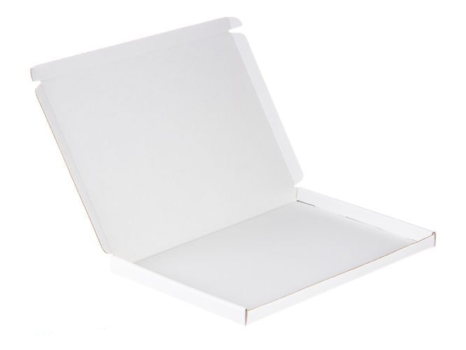 Karton fasonowy biały A4 o wym. 320x220x20 mm 3-warstwowy fala E 410g 100 SZTUK