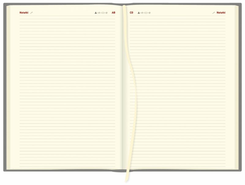 notes teleadresowy w kalendarzu na 2026