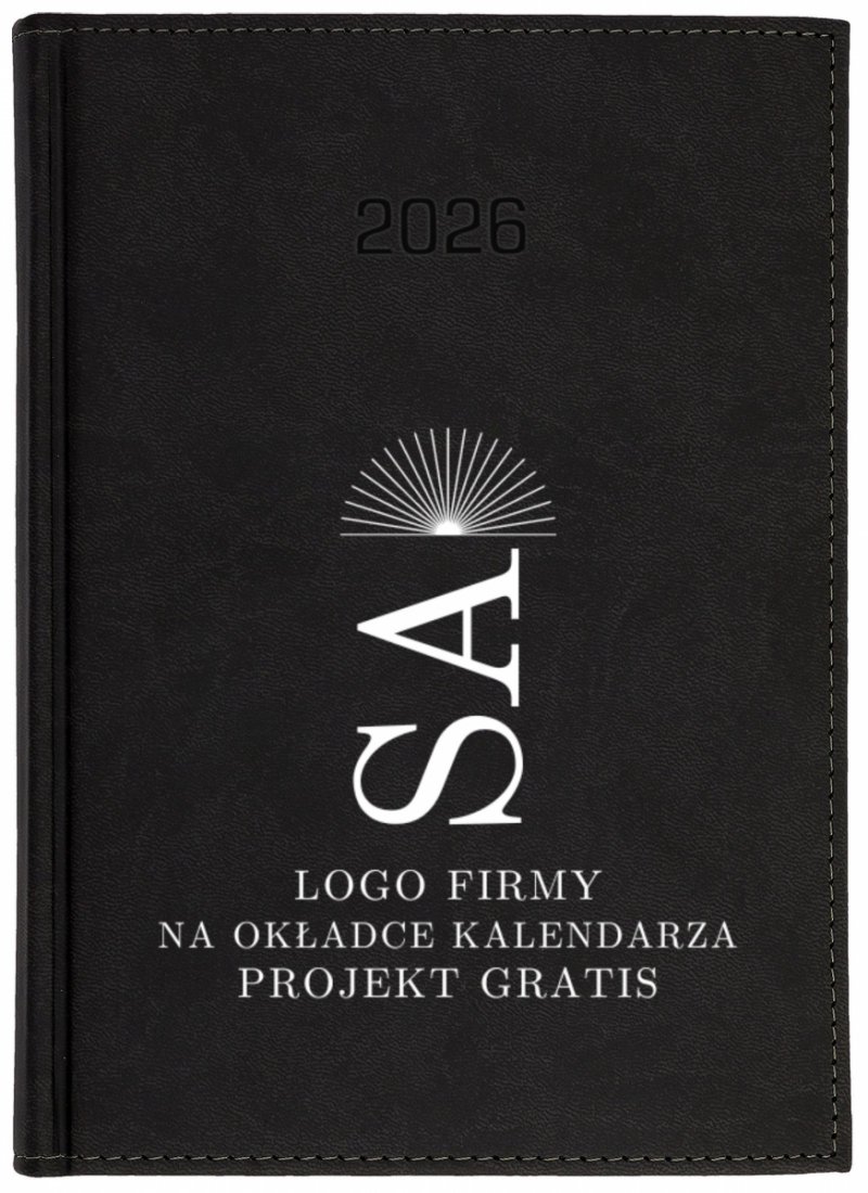kalendarz na rok 2026 z twoim logo na okładce