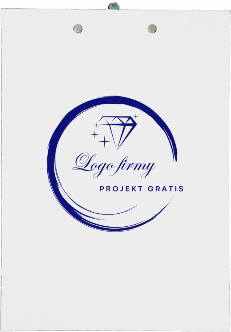 Podkładka z klipem z miejscem na długopis z własnym logo