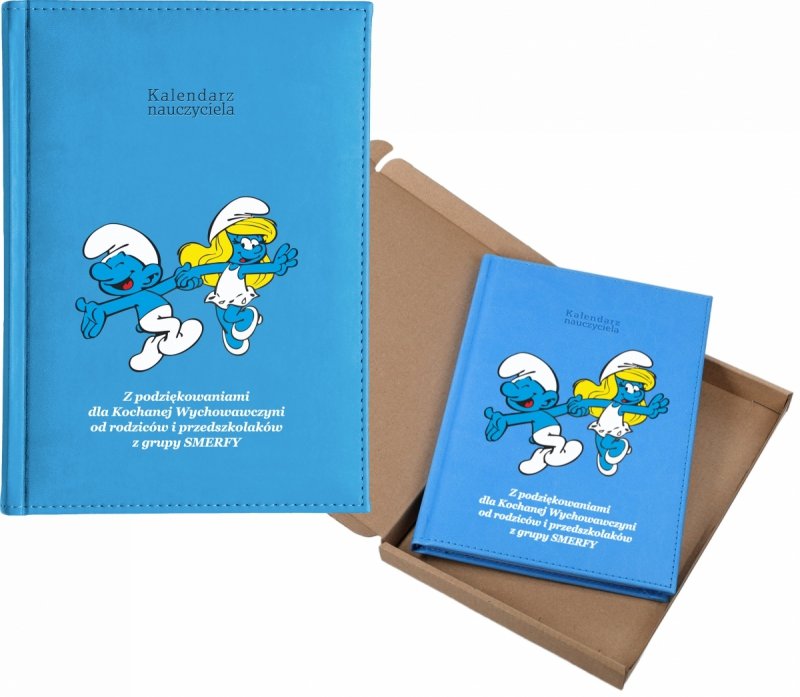 kalendarz dla nauczyciela na rok 2026/2027 z pudełkiem w komplecie