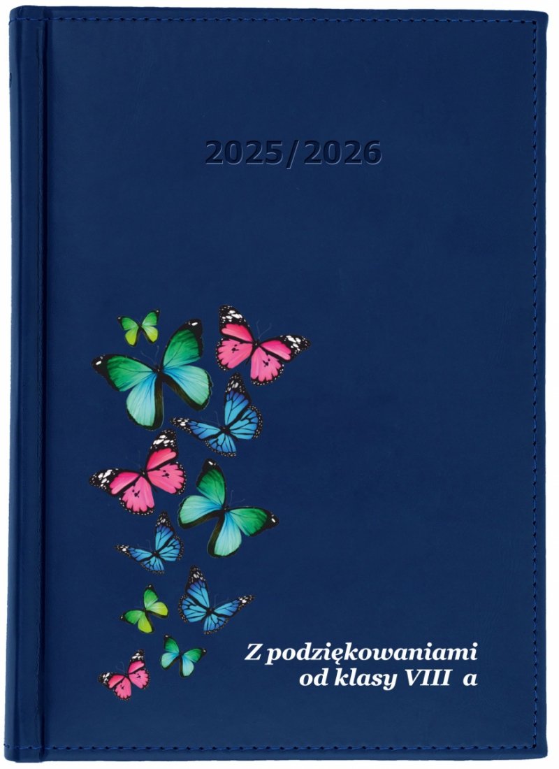 kalendarz książkowy na rok szkolny 2025/2026 z dedykacją dla nauczyciela