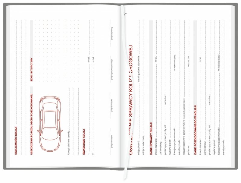 wspólne oświadczenie o zdarzeniu drogowym