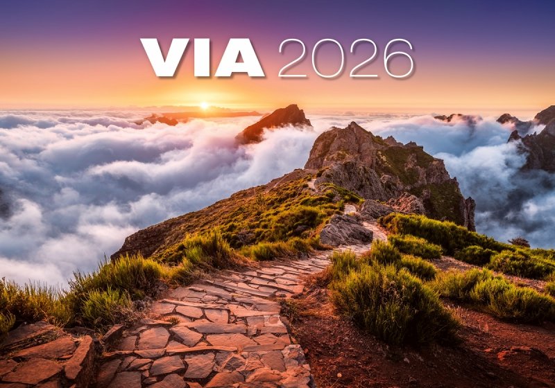 okładka kalendarza wieloplanszowego VIA na rok 2026 