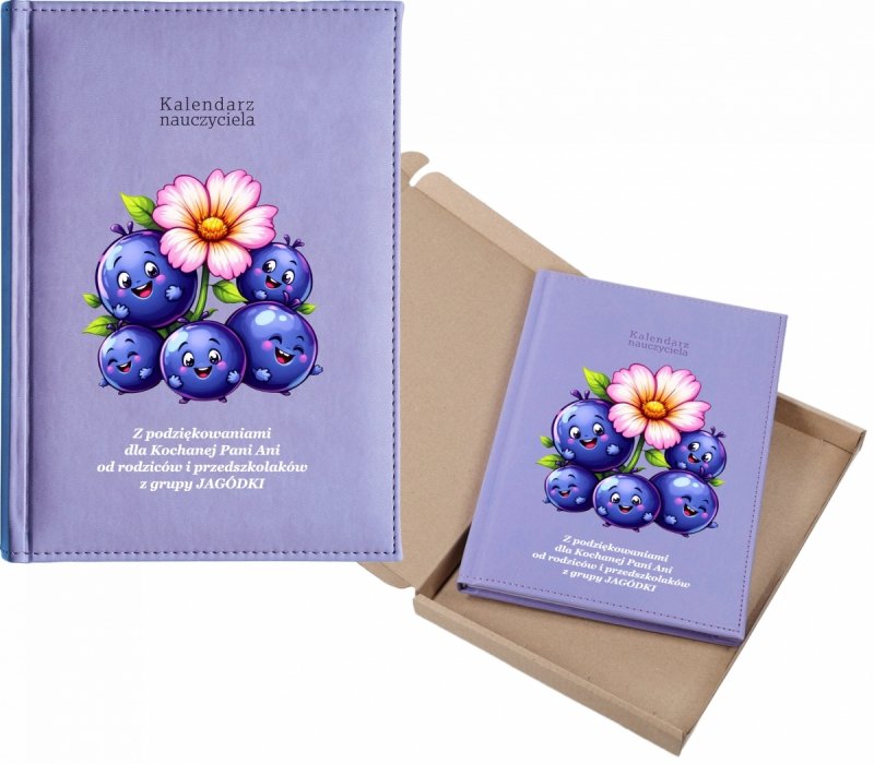 kalendarz dla nauczyciela na rok 2026/2027 z pudełkiem w komplecie