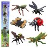 Zestaw Mini Figurki Owady Osa Modliszka Biedronka 4-6cm 6szt