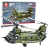 Zestaw Klocków Konstrukcyjnych Helikopter Wojskowy CH-47 Chinook 1451 el.