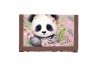 Portfel różowy dla dziewczynki panda