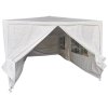 Pawilon ogrodowy namiot imprezowy 6x3m 6 ścian biały
