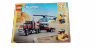 Klocki LEGO Creator - Ciężarówka z platformą i helikopterem 270el 7+