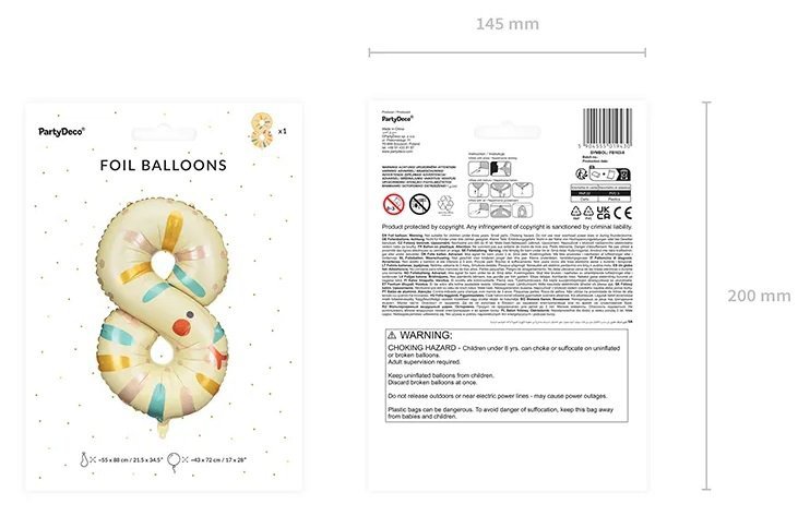 Balon-foliowy-urodzinowy-cyfra&quot;8&quot;-Wąż-55x88-cm-2