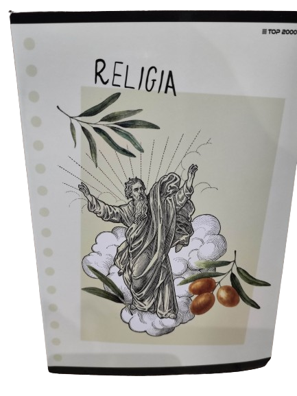 ZESZYT RELIGIA A5/32 KRATKA MIX
