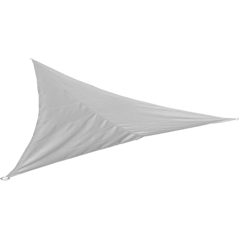 Żagiel przeciwsłoneczny ogrodowy trójkątny 2x2x3m szary