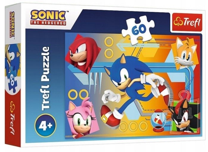 PUZZLE 60 SONIC W AKCJI