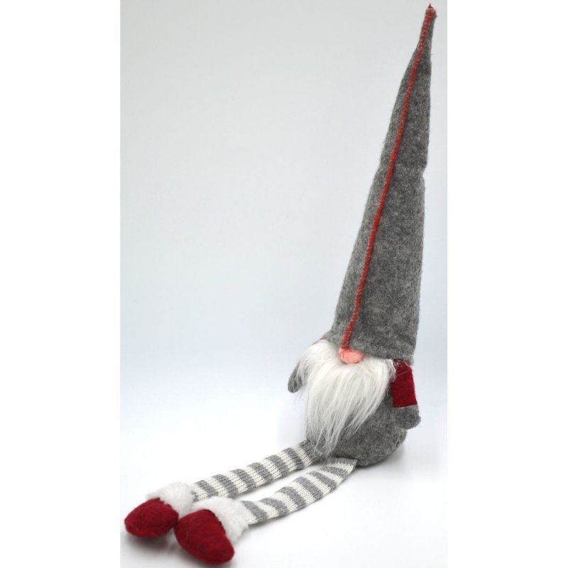 Skrzat dekoracyjny 45 cm - szary