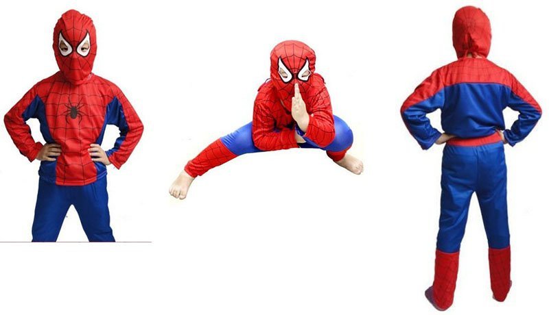 Kostium strój Spidermana 95-110cm rozmiar S