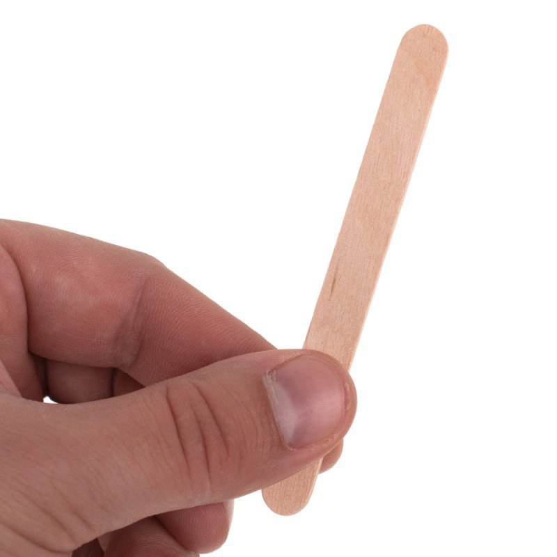 Patyczki kreatywne do lodów drewniane 50szt  7cm