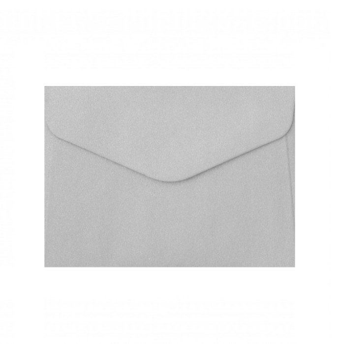 KOPERTA B7  SREBRNY K,150G/M2  10szt 88x125mm