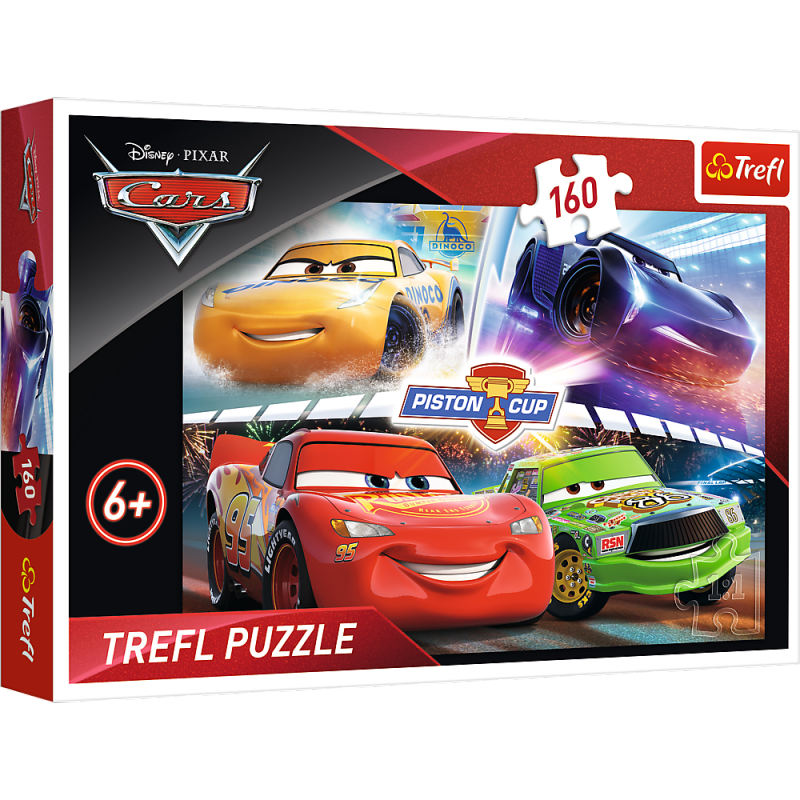 Puzzle 160  Zwycięski wyścig  Disney Cars 3