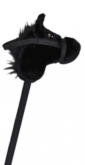 Głowa  konia  na Kiju - Pluszowy Hobby Horse 75 cm głos
