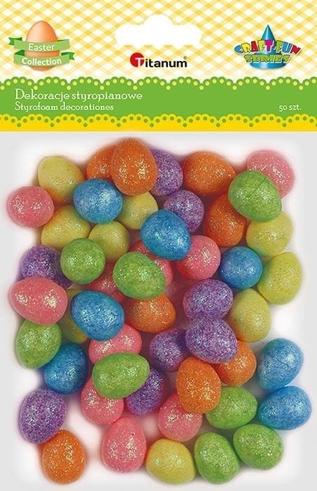 JAJKA styropianowe  50 SZT 15X18 mm