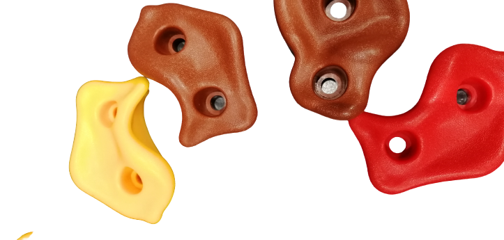 Uchwyty kamienie do wspinaczki dla dzieci 10szt