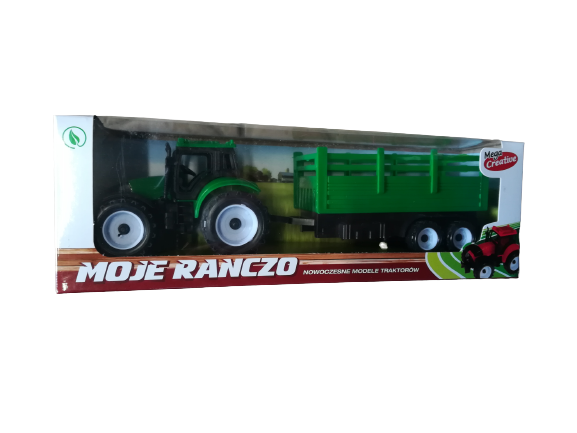 Traktor-zielony-z-przyczepą 