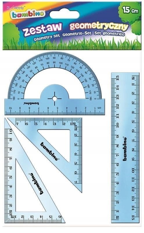 ZESTAW-GEOMETRYCZNY-BAMBINO-15CM-FLEXI-linijka