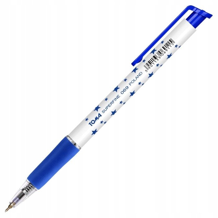 DŁUGOPIS S-FINE AUT. NIEBIESKI 