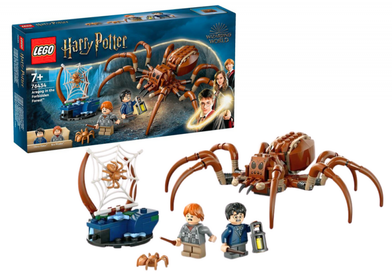 Klocki LEGO HARRY POTTER Aragog W Zakazanym Lesie 195 el. 