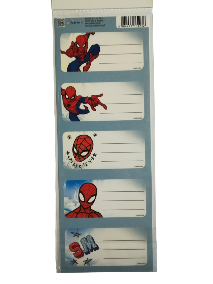 Naklejki-na-zeszyt-spider-man-10szt