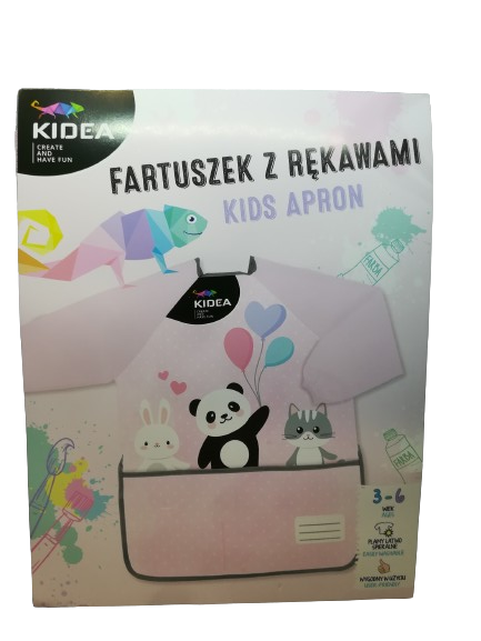 FARTUSZEK DO MALOWANIA Z REKAWAMI MISIE