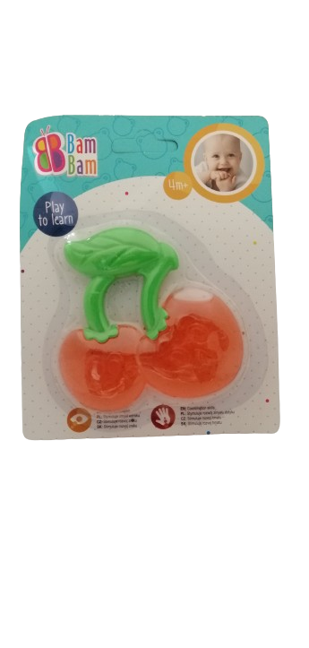 GRYZAK  dla maluszka CZEREŚNIE